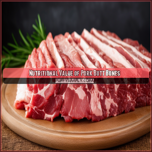 Nutritional Value of Pork Butt Bones