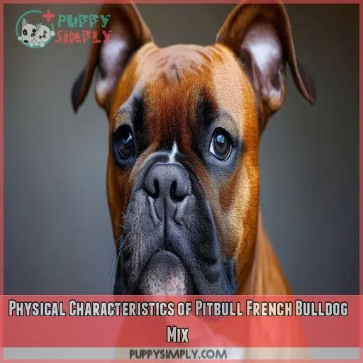 Physical Characteristics of Pitbull French Bulldog Mix