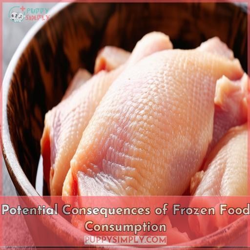 Potential Consequences of Frozen Food Consumption