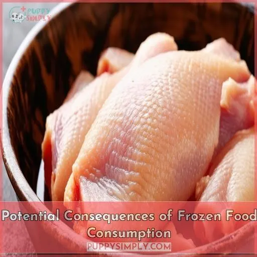 Potential Consequences of Frozen Food Consumption