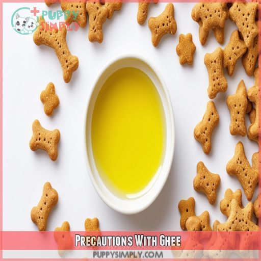 Precautions With Ghee
