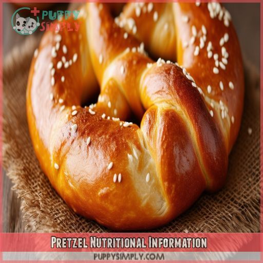 Pretzel Nutritional Information