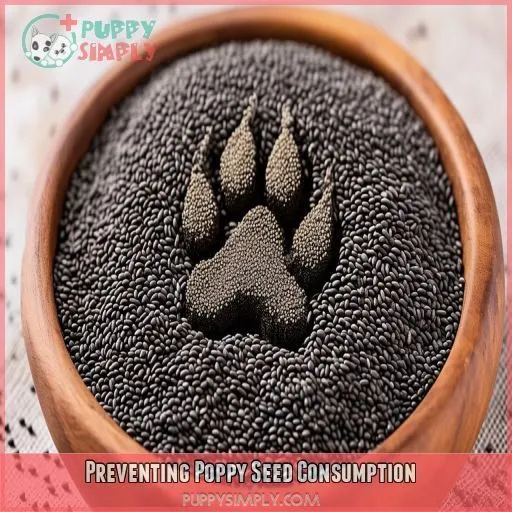 Preventing Poppy Seed Consumption