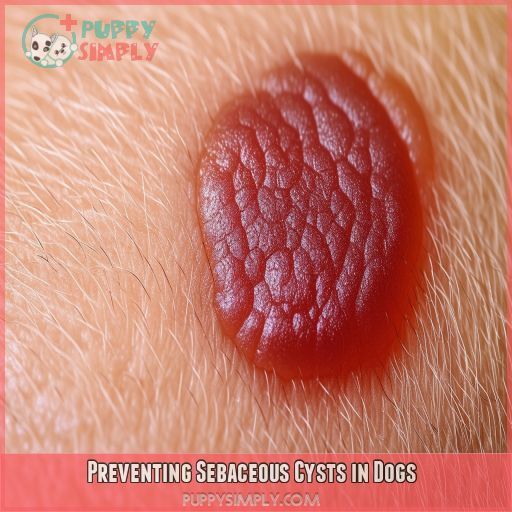 Preventing Sebaceous Cysts in Dogs