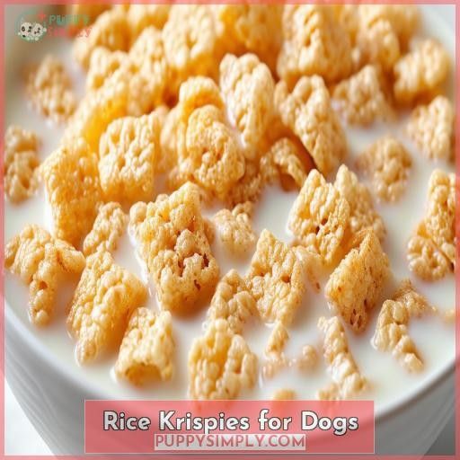 Rice Krispies for Dogs