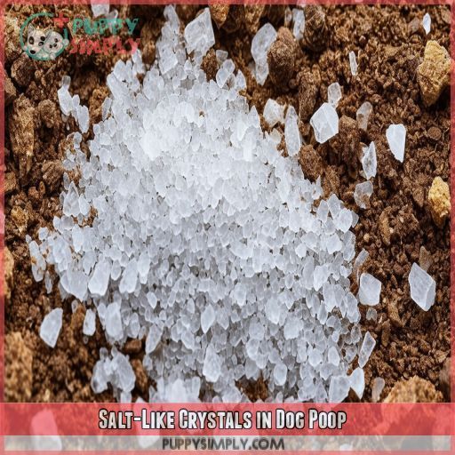 Salt-Like Crystals in Dog Poop