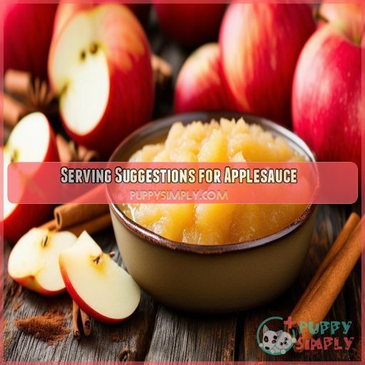 Serving Suggestions for Applesauce