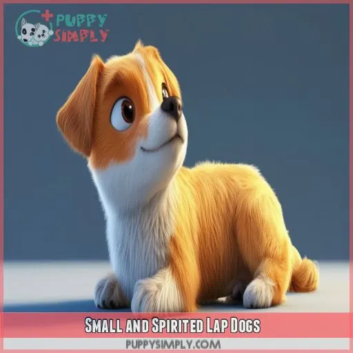 Small and Spirited Lap Dogs