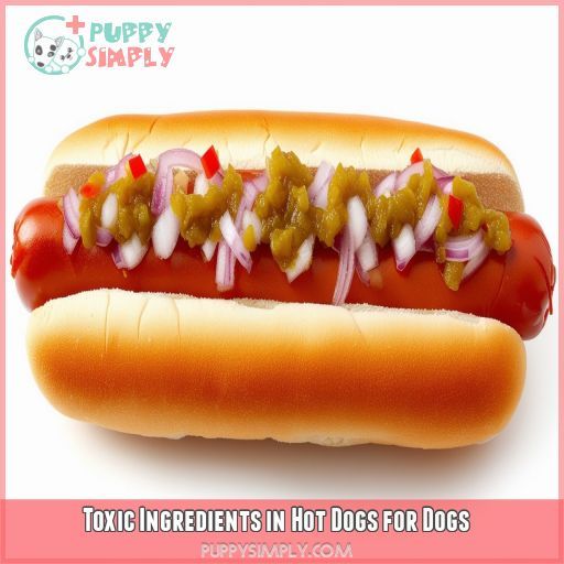 Toxic Ingredients in Hot Dogs for Dogs