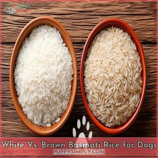 White Vs. Brown Basmati Rice for Dogs