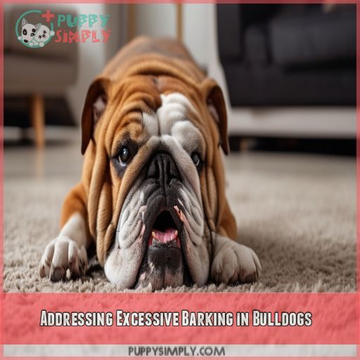 Addressing Excessive Barking in Bulldogs