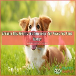 Affable dog breeds for children