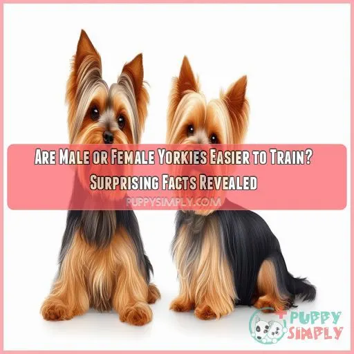 are male or female yorkies easier to train