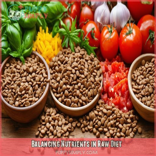 Balancing Nutrients in Raw Diet