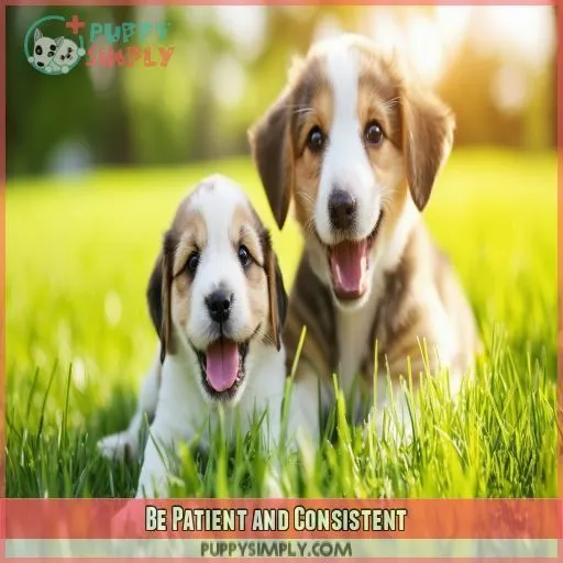 Be Patient and Consistent