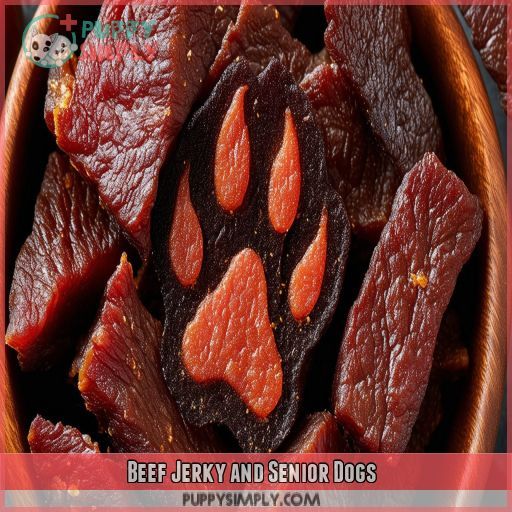 Beef Jerky and Senior Dogs