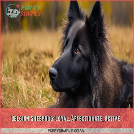 Belgian Sheepdog: Loyal, Affectionate, Active