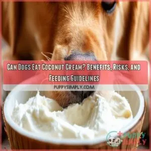 can dogs eat coconut cream