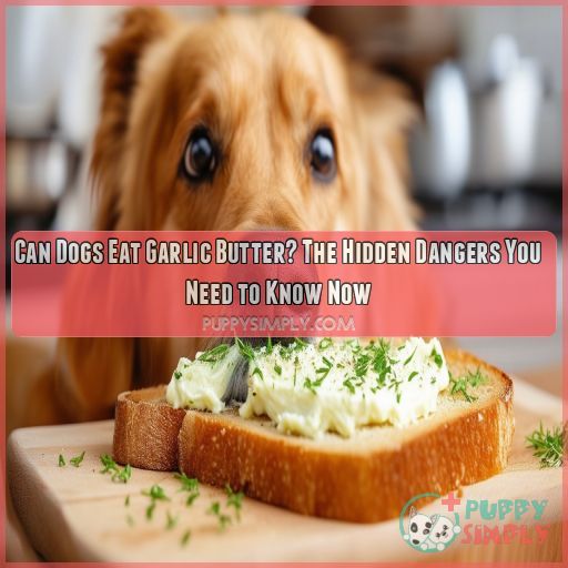 can dogs eat garlic butter