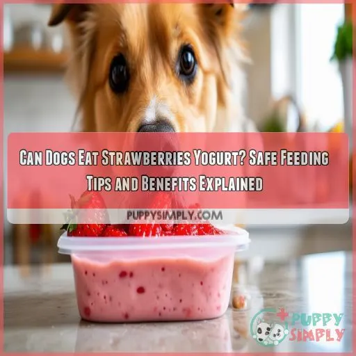 can dogs eat strawberries yogurt