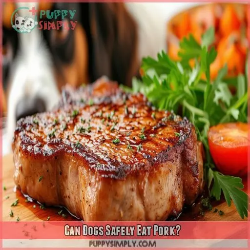 Can Dogs Safely Eat Pork