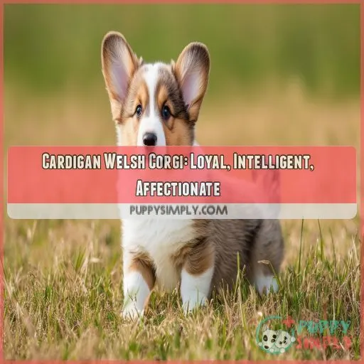 Cardigan Welsh Corgi: Loyal, Intelligent, Affectionate