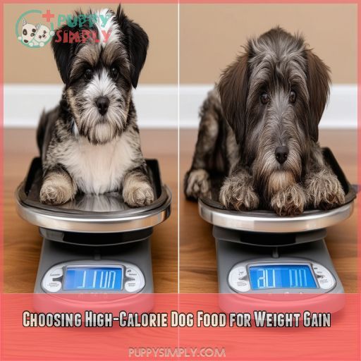 Choosing High-Calorie Dog Food for Weight Gain