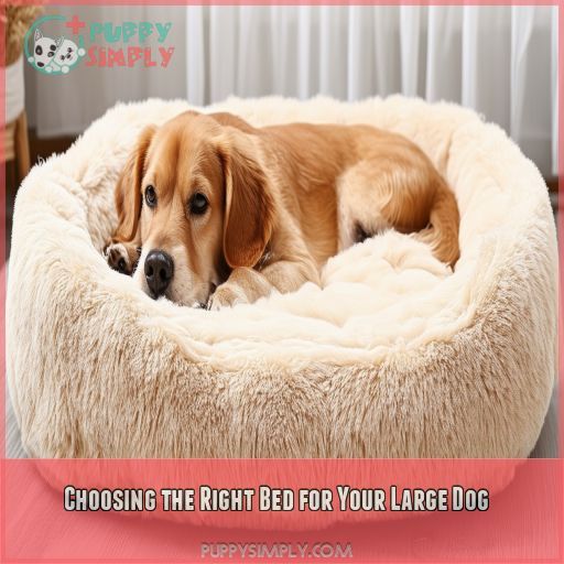 Choosing the Right Bed for Your Large Dog