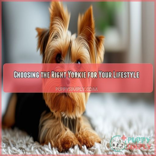 Choosing the Right Yorkie for Your Lifestyle