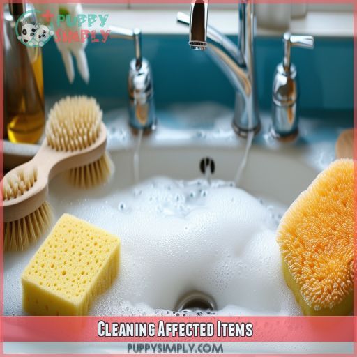 Cleaning Affected Items