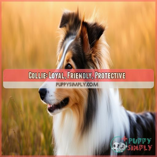 Collie: Loyal, Friendly, Protective