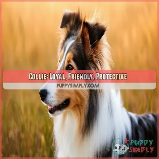 Collie: Loyal, Friendly, Protective