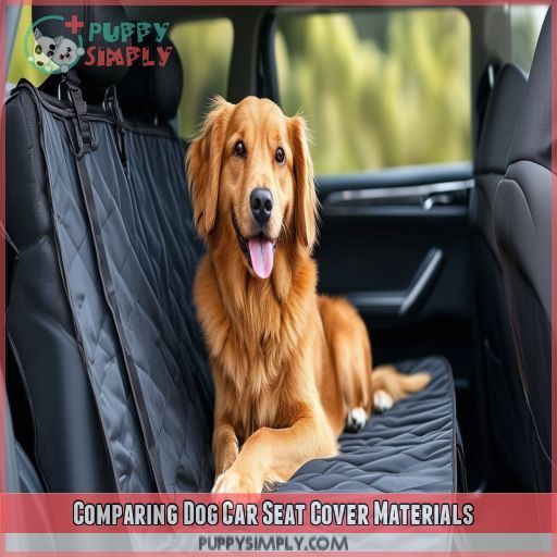 Comparing Dog Car Seat Cover Materials