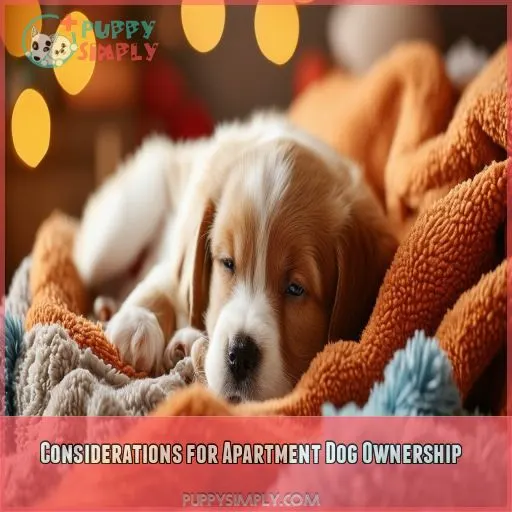 Considerations for Apartment Dog Ownership