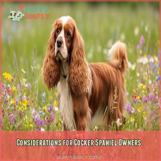 Considerations for Cocker Spaniel Owners