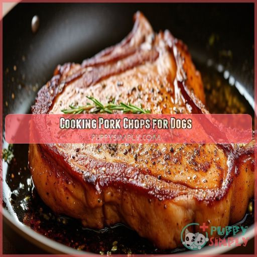 Cooking Pork Chops for Dogs
