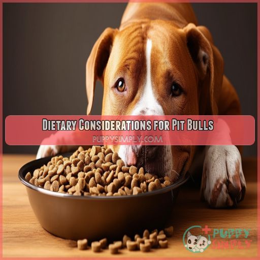 Dietary Considerations for Pit Bulls