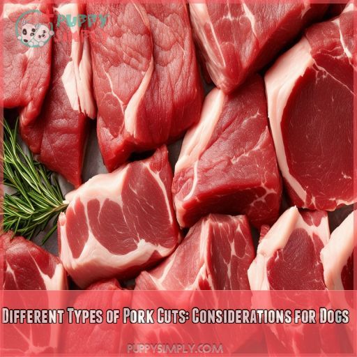 Different Types of Pork Cuts: Considerations for Dogs