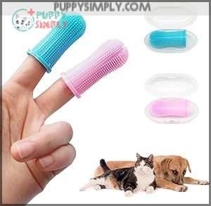 Dog Finger Toothbrush, 2PCS Toothbrush