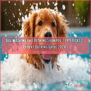 Dog washing and bathing shampoo