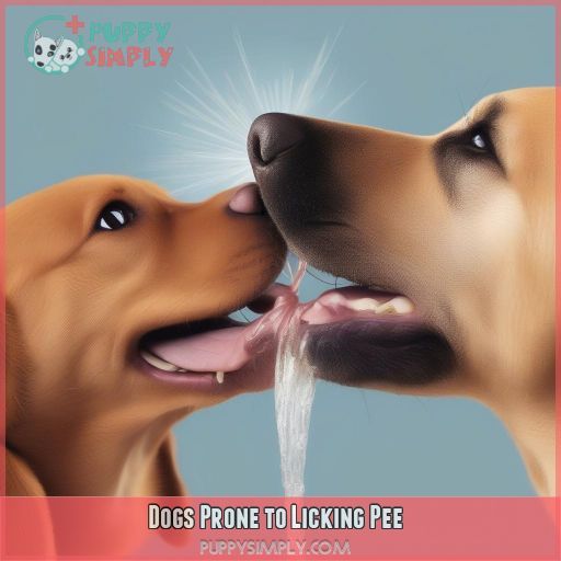 Dogs Prone to Licking Pee
