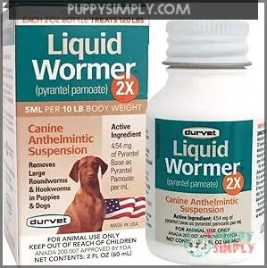 Durvet 2X Liquid Wormer, 2-Ounce