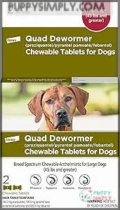 Elanco Chewable Quad Dewormer for