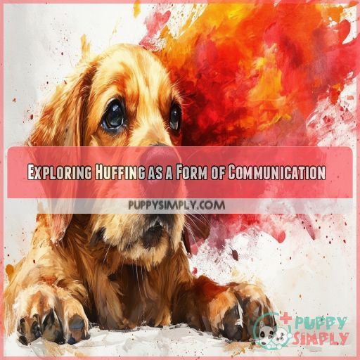 Exploring Huffing as a Form of Communication