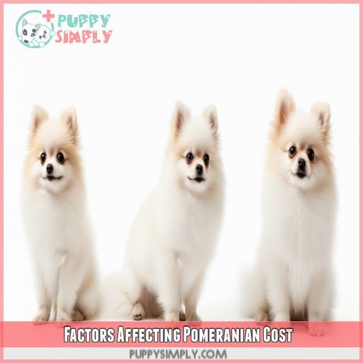 Factors Affecting Pomeranian Cost
