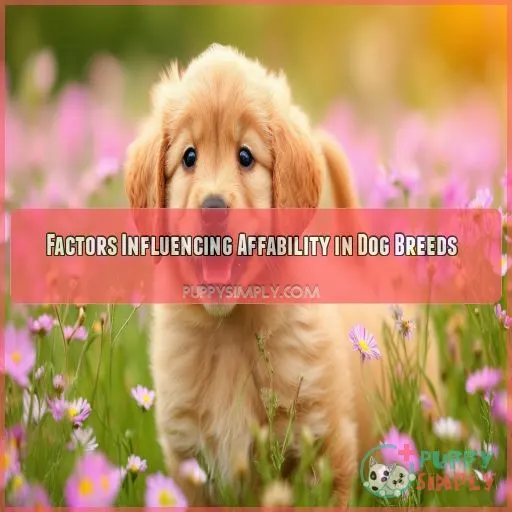 Factors Influencing Affability in Dog Breeds