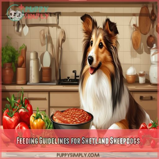 Feeding Guidelines for Shetland Sheepdogs