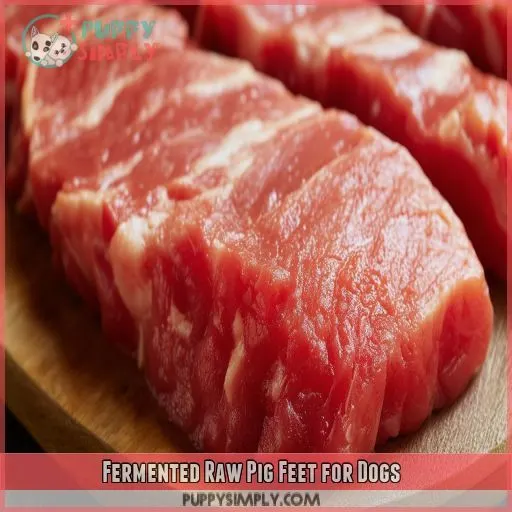 Fermented Raw Pig Feet for Dogs