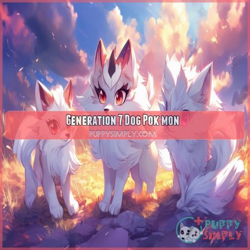 Generation 7 Dog Pokémon