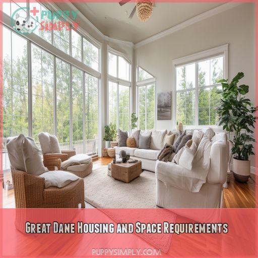 Great Dane Housing and Space Requirements